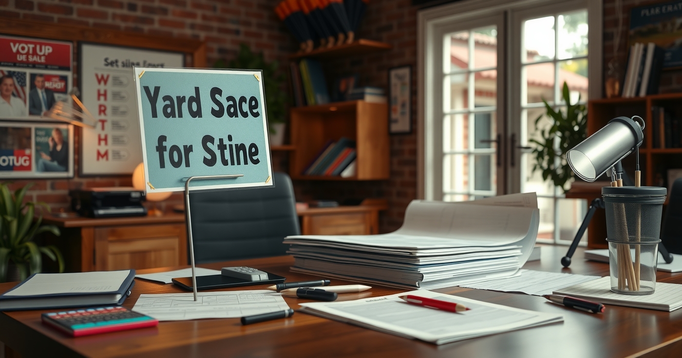 Quality check visual for Best Places to Put Yard Signs