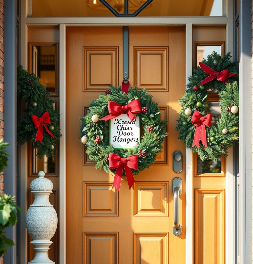 Checklist for Xmas Wreath Door Hangers Guide