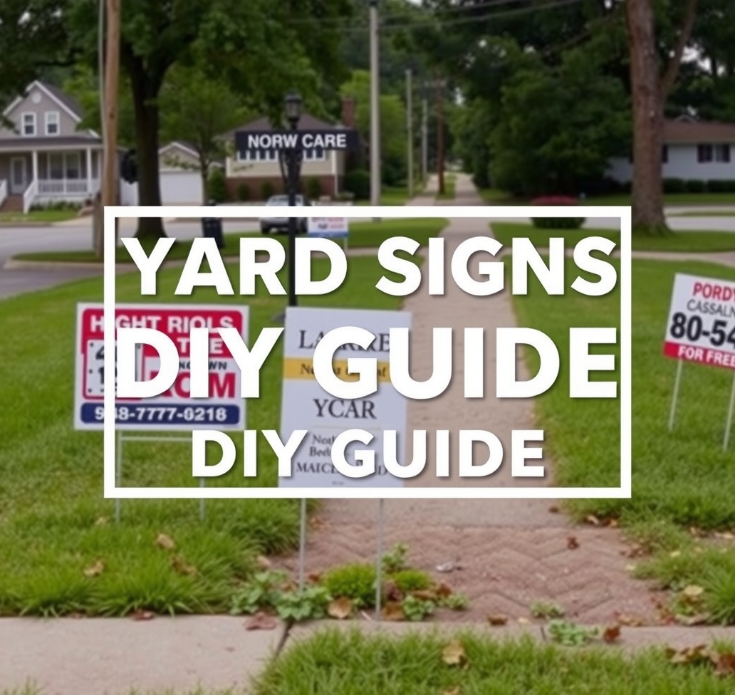 Yard Signs Diy Guide