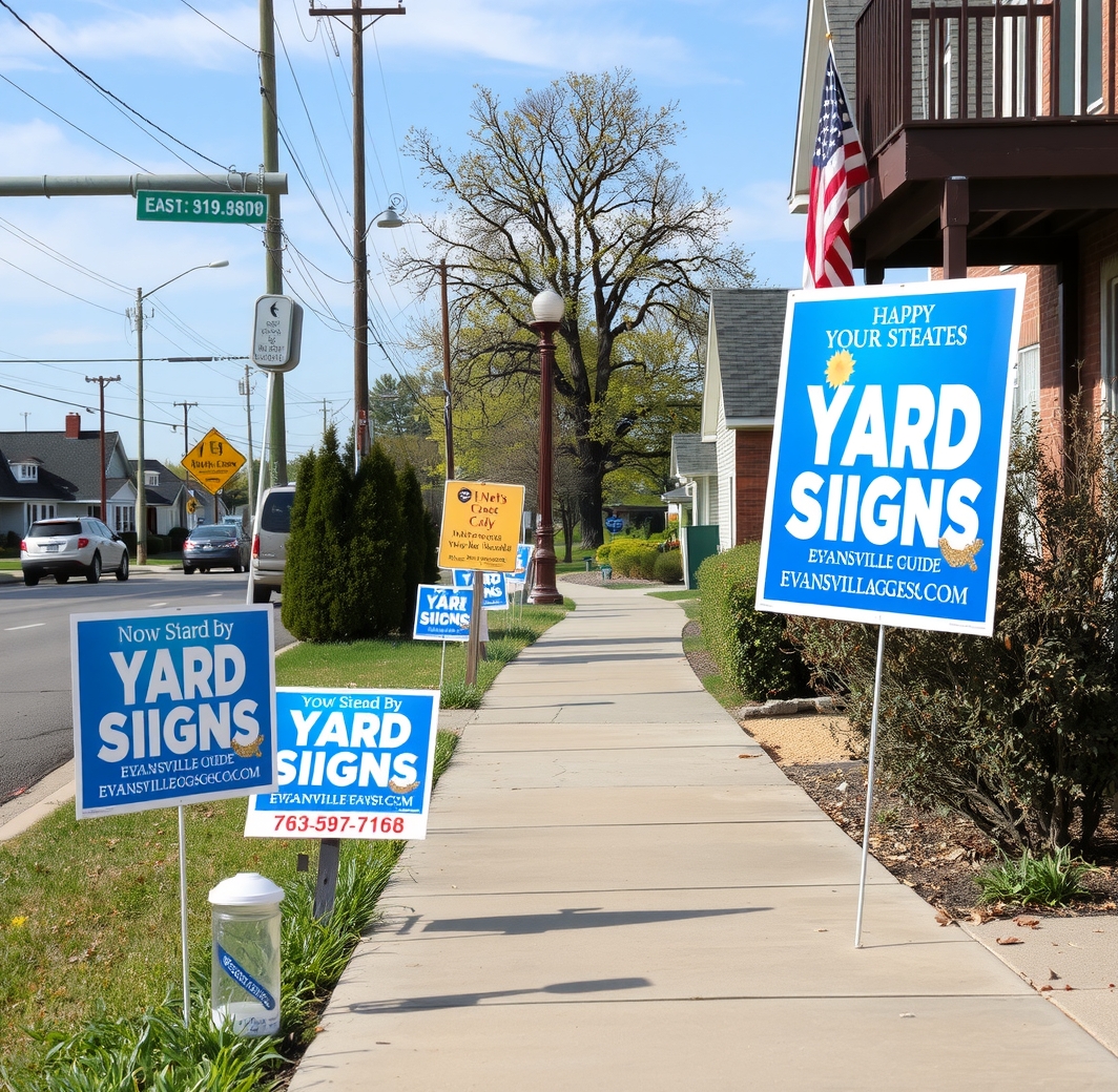 Yard Signs Evansville Guide