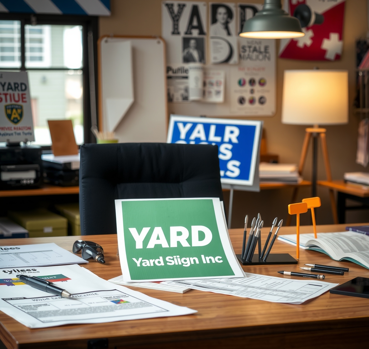 Preparation visual for Pvc Yard Signs Guide