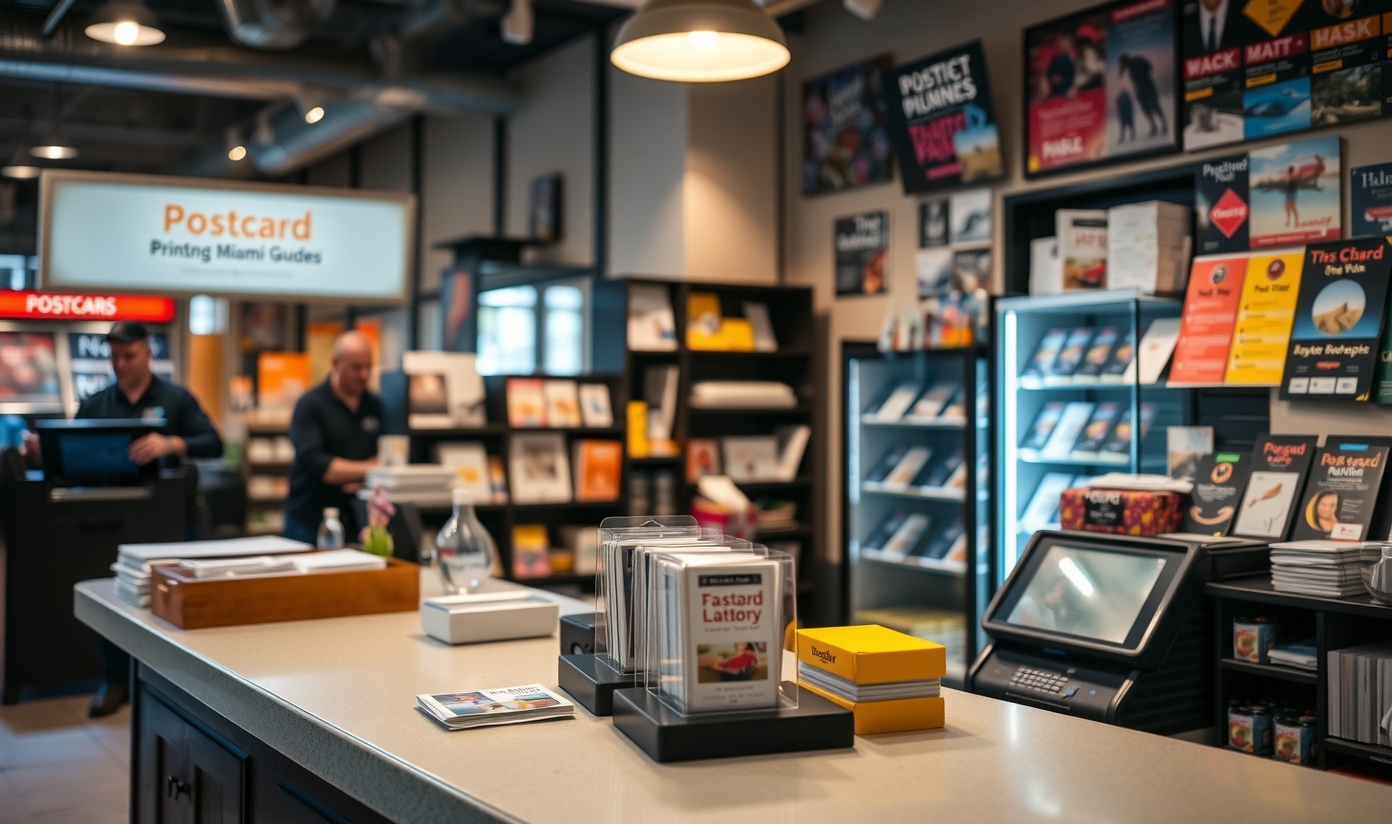 Preparation visual for Postcard Printing Miami Guide