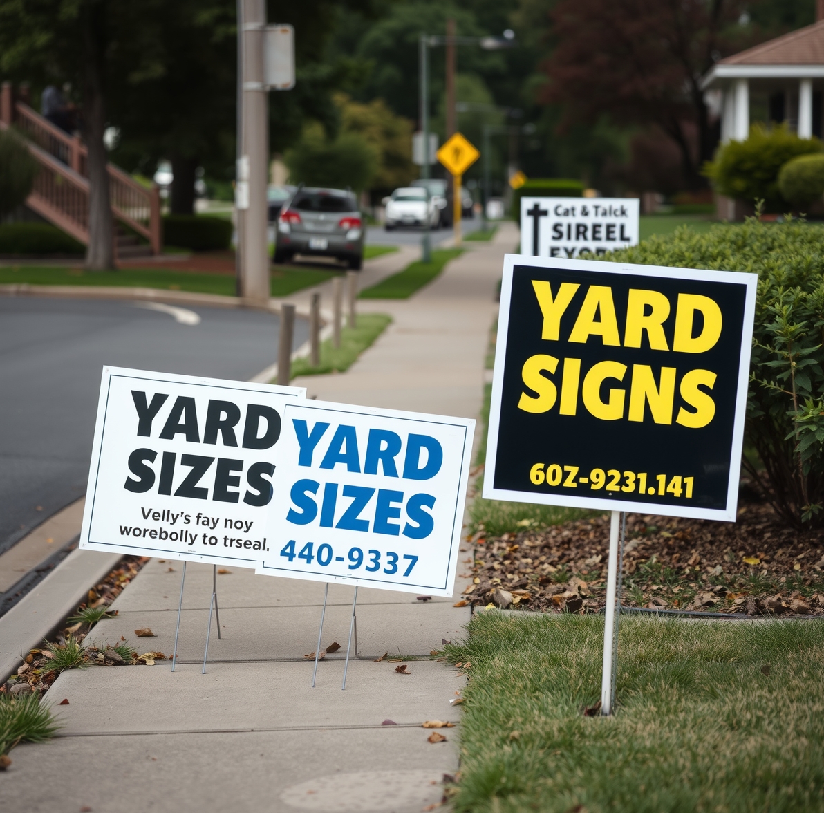 Yard Signs Sizes