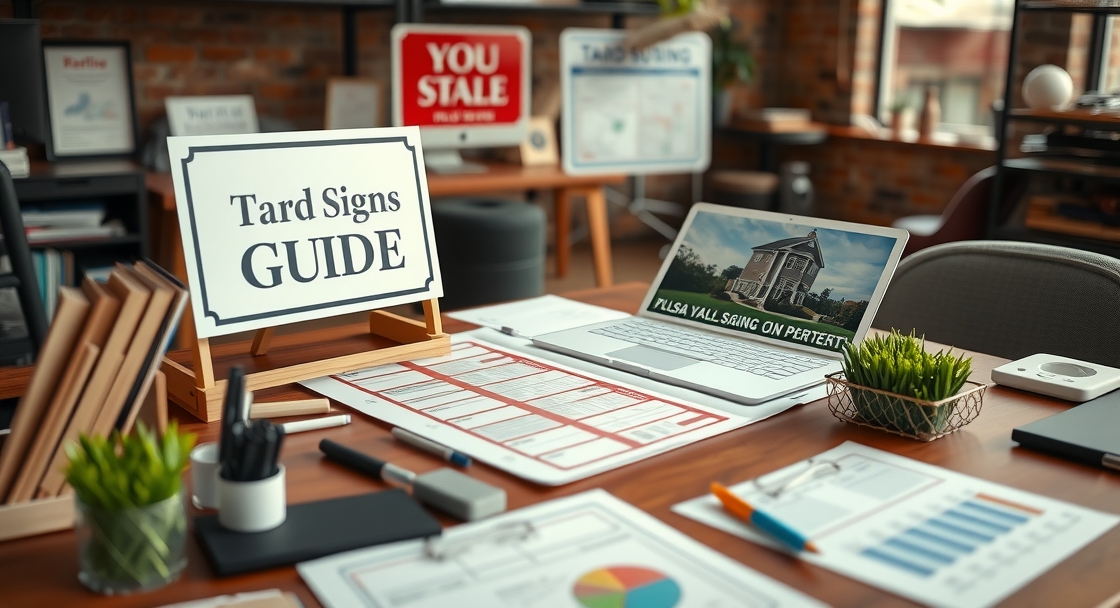 Preparation visual for Tulsa Yard Signs Guide