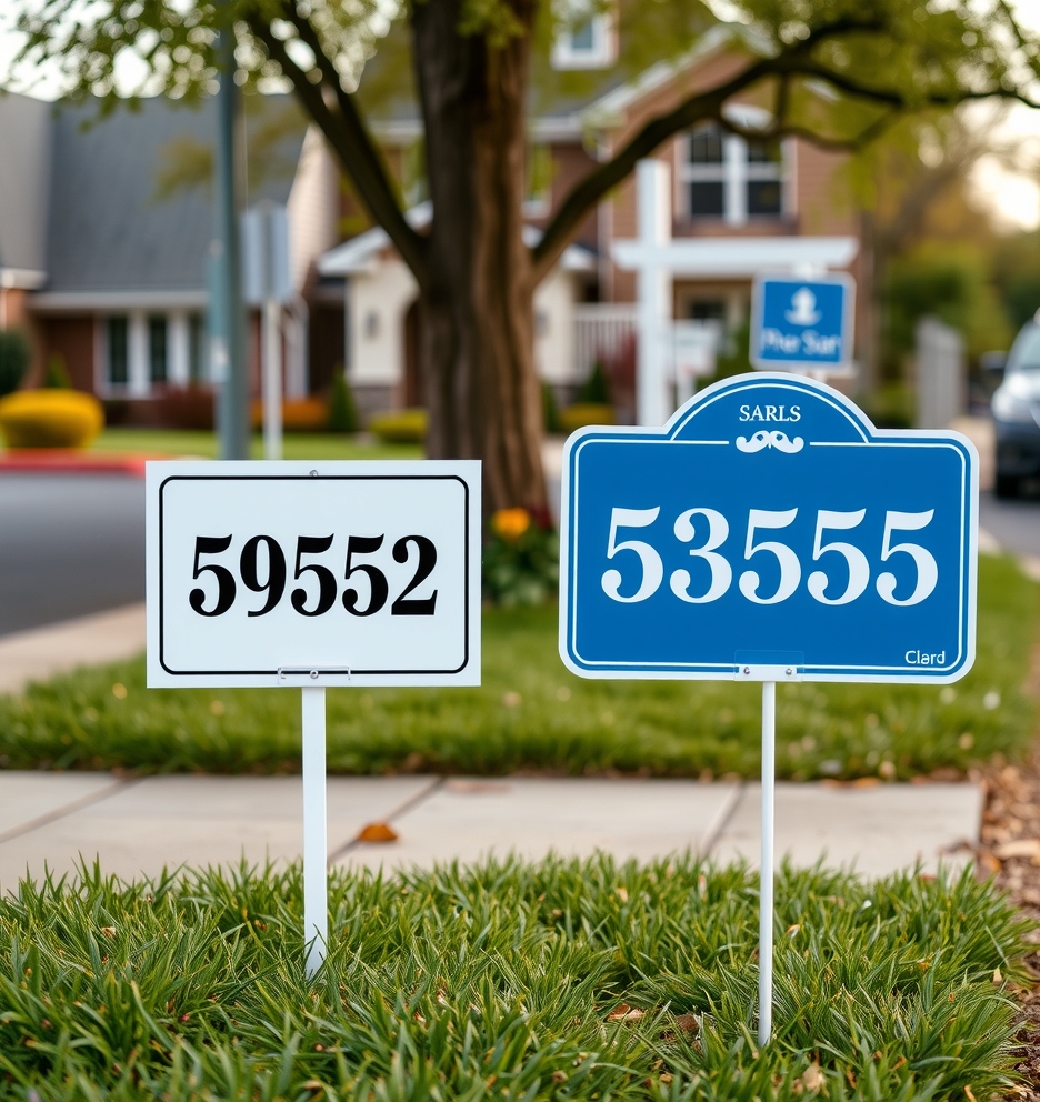 House Address Yard Signs Guide