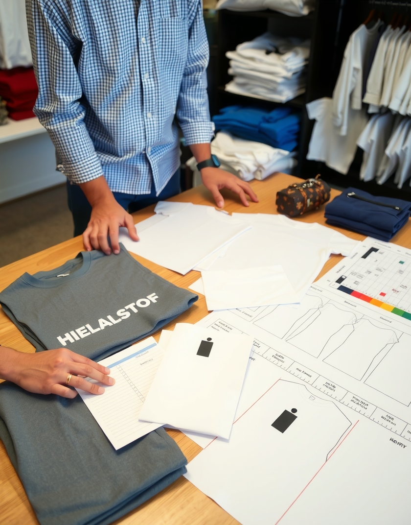 Preparation visual for Tshirt Printing Virginia Beach Guide