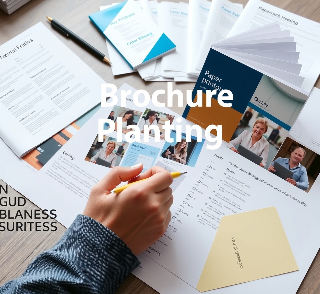 Quality check visual for Brochure Printing and Design