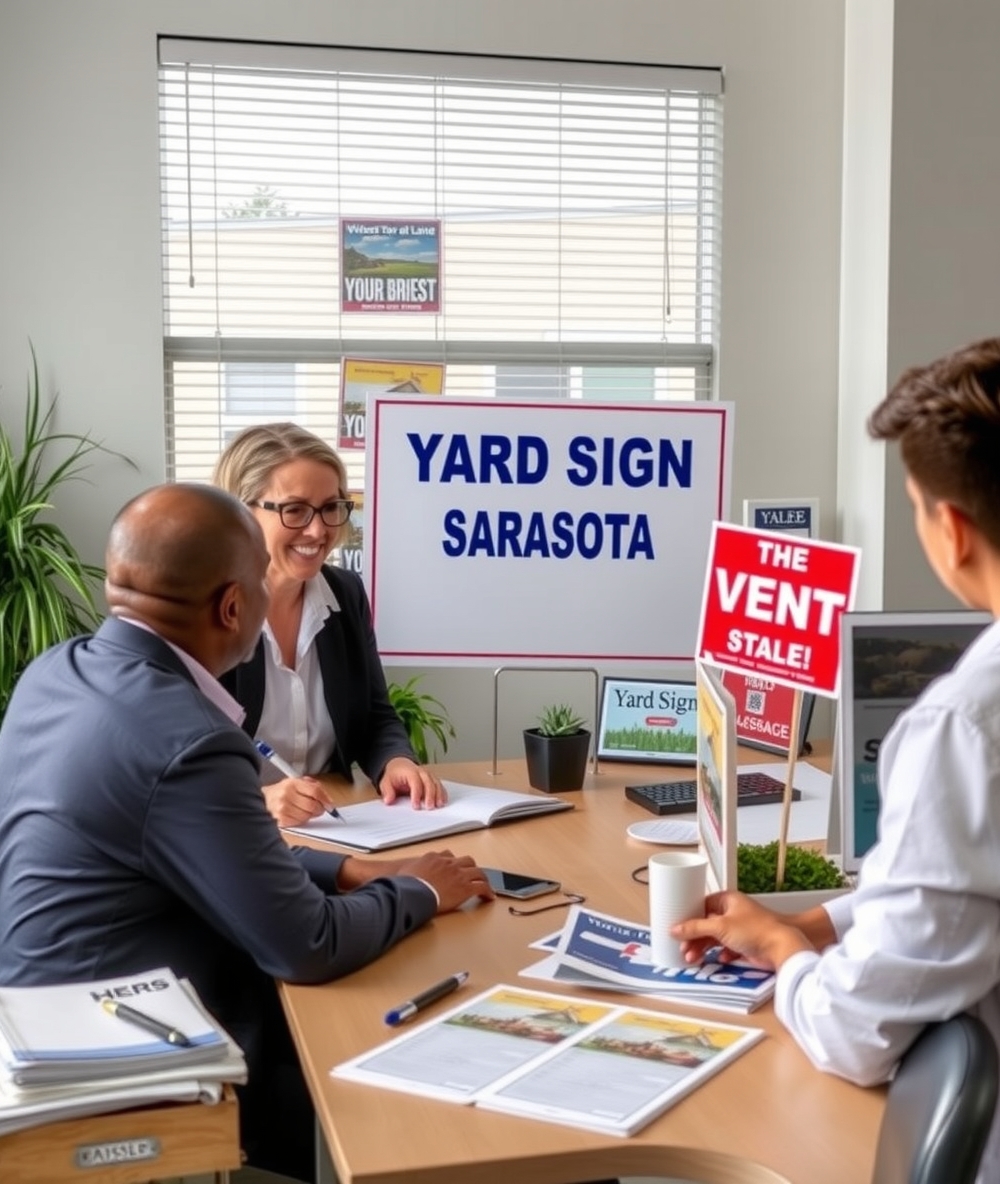 Quality check visual for Yard Signs Sarasota Guide