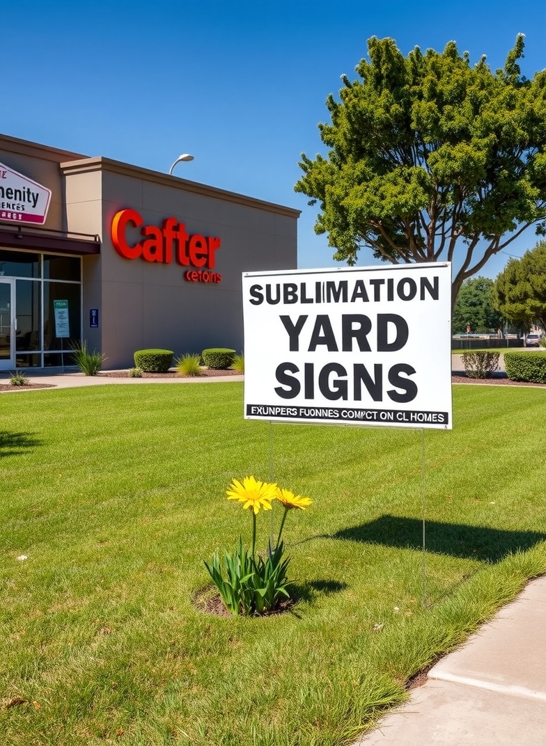 Checklist for Sublimation Yard Signs Guide