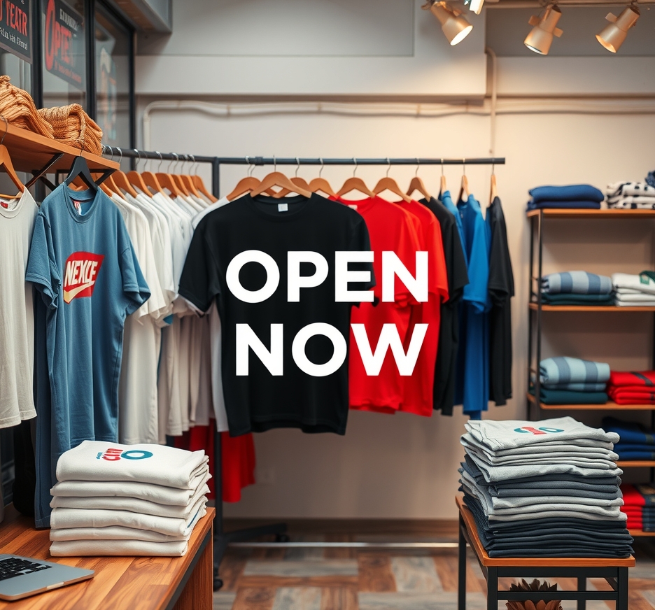 Tshirt Printing Open Now Guide