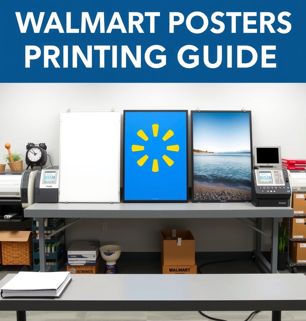 Preparation visual for Walmart Posters Printing Guide