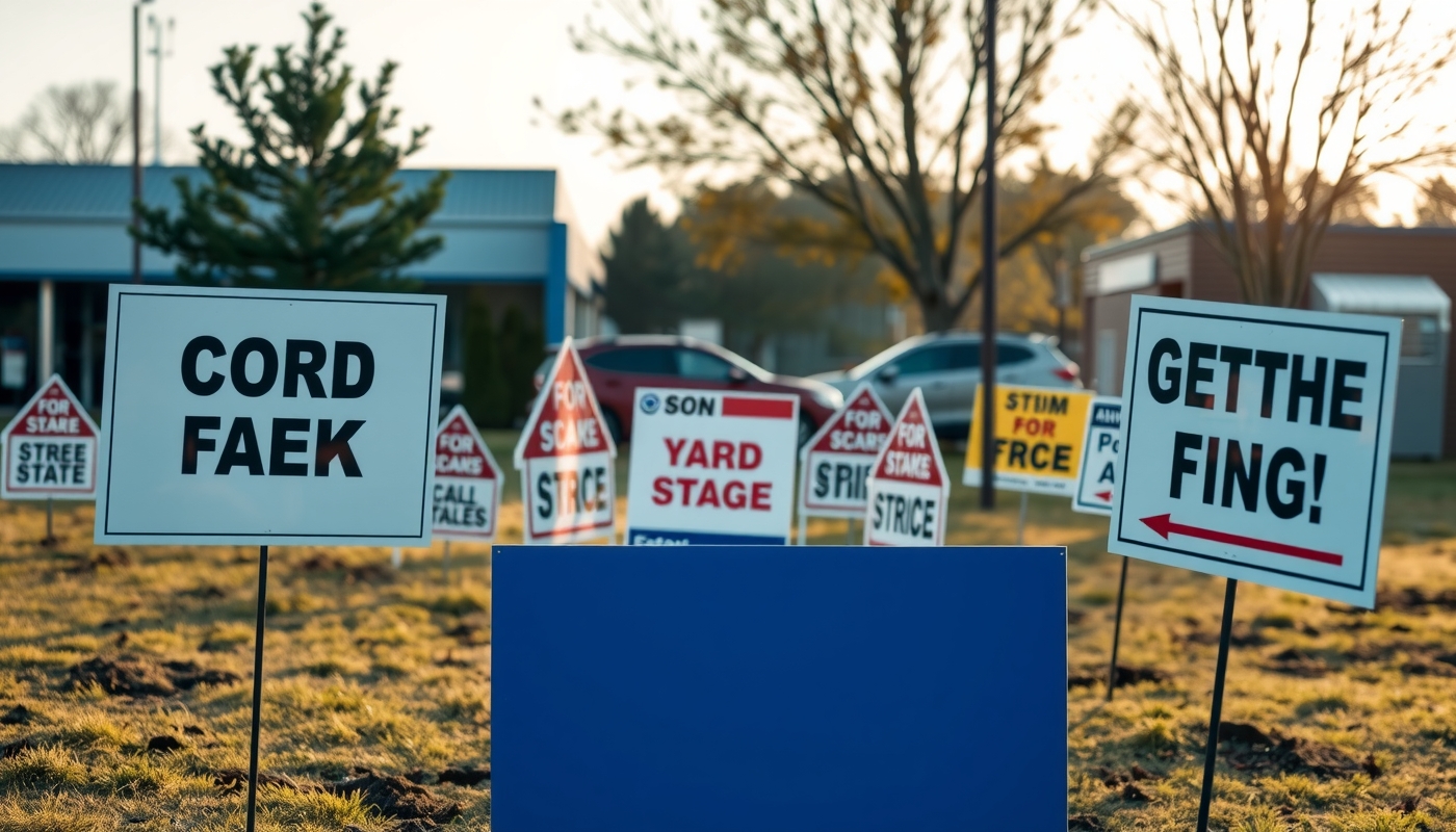 Preparation visual for Birmingham Yard Signs Guide