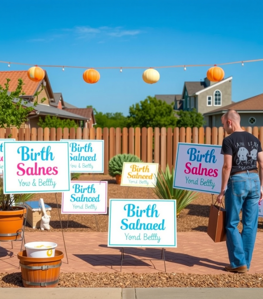 Evaluating the best Birth Announcement Yard Signs Guide environment