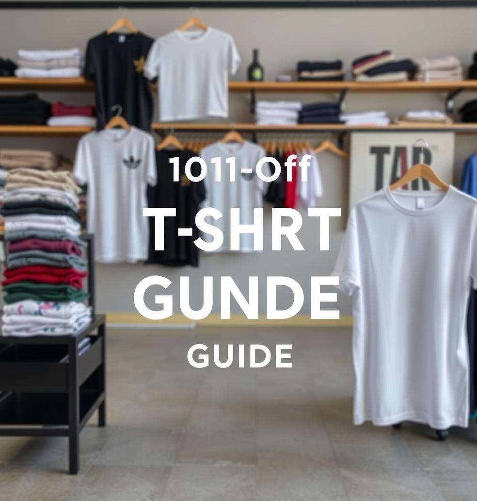 One Off Tshirt Printing Guide hero image