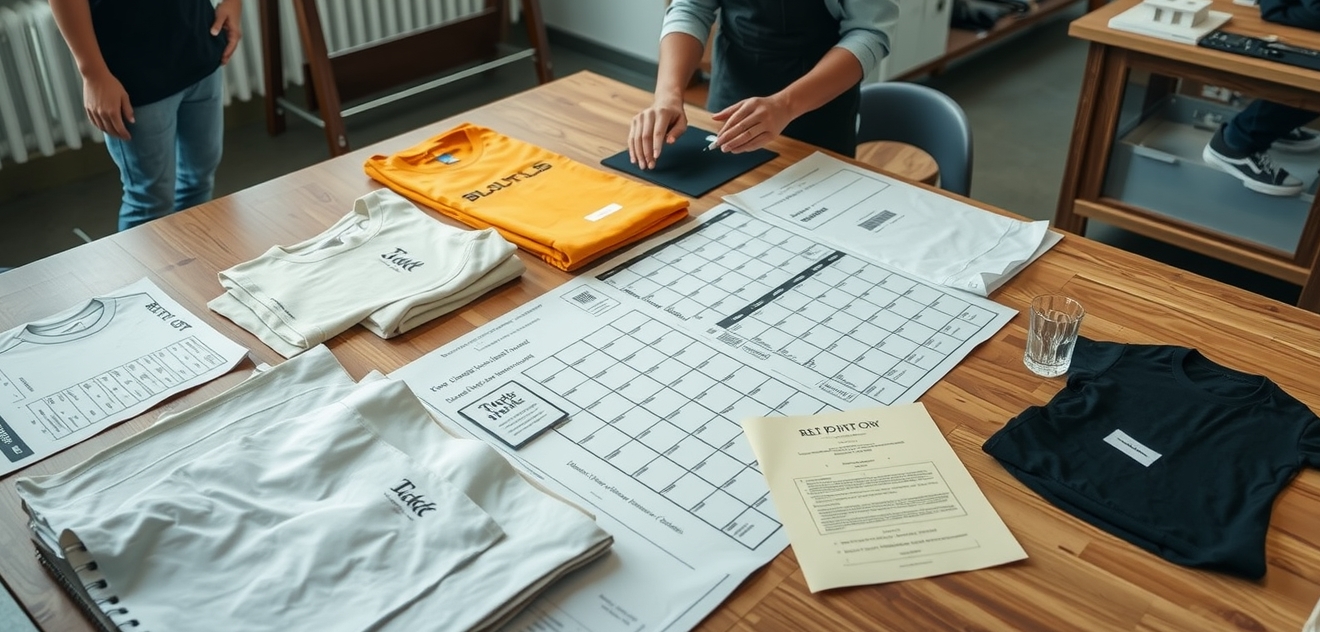 Quality check visual for One Off Tshirt Printing Guide