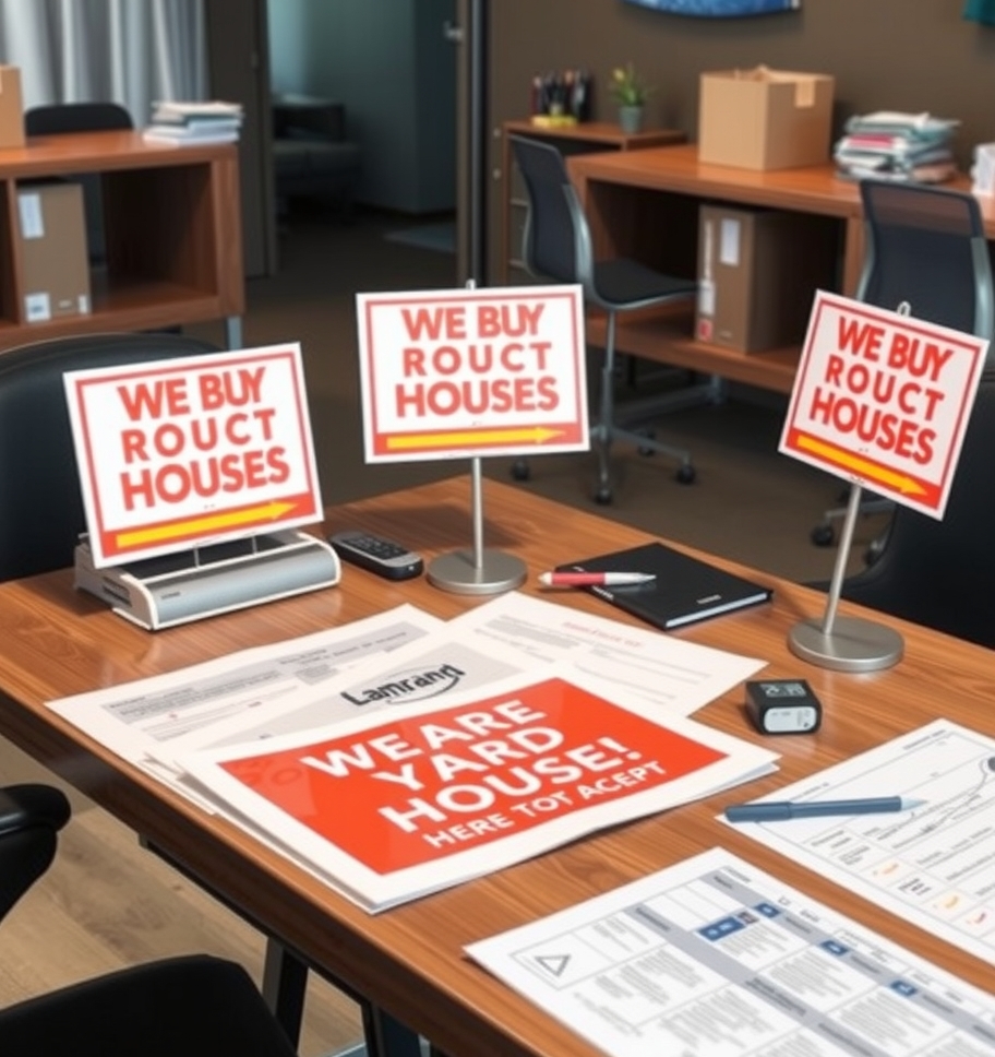Preparation visual for We Buy Houses Yard Signs Guide