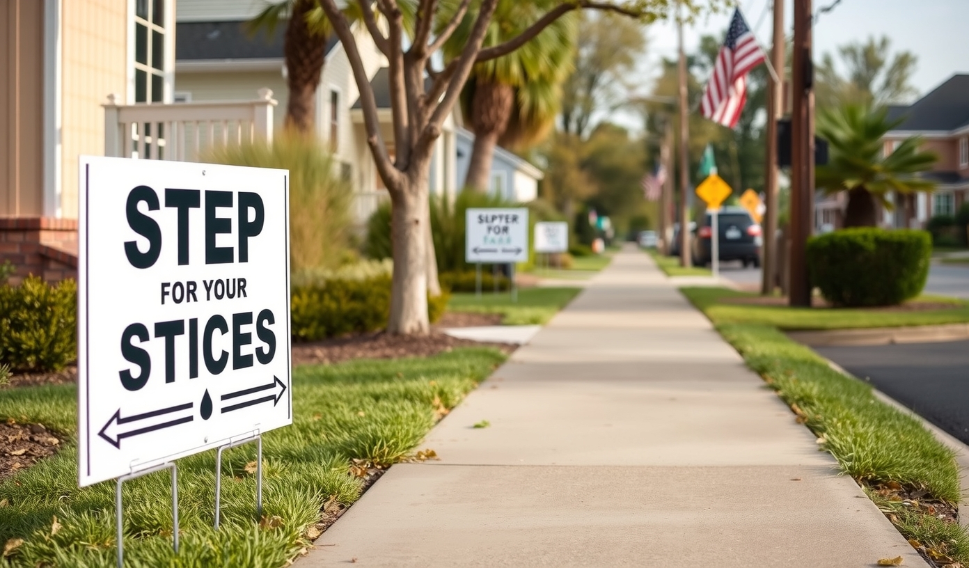 Quality check visual for Step Stakes for Yard Signs Guide