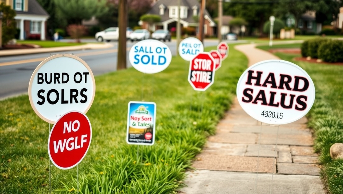 Round Yard Signs Guide