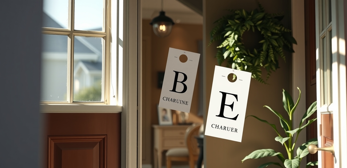 Checklist for Door Hangers with Initials Guide