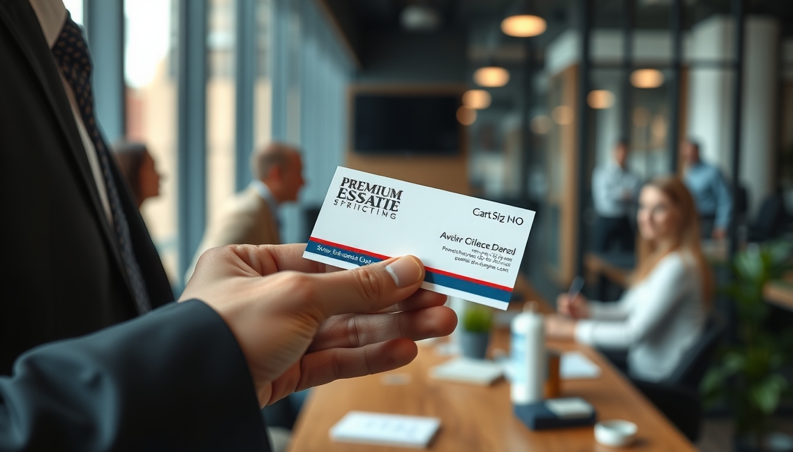 Evaluating the best Real Estate Business Cards Printing environment