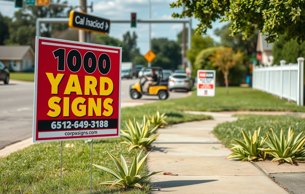 Yard Signs Corpus Christi Guide hero image