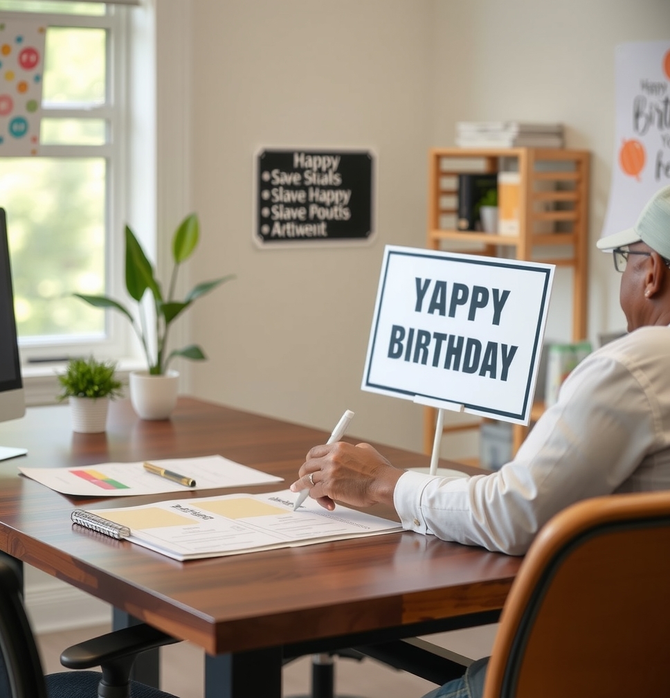 Preparation visual for Birthday Yard Signs Rentals Guide