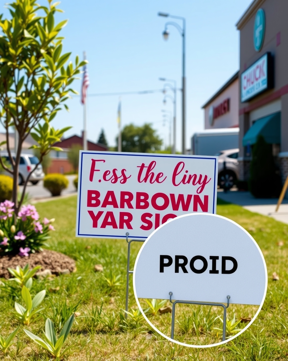 Quality check visual for Birthday Yard Signs Rentals Guide