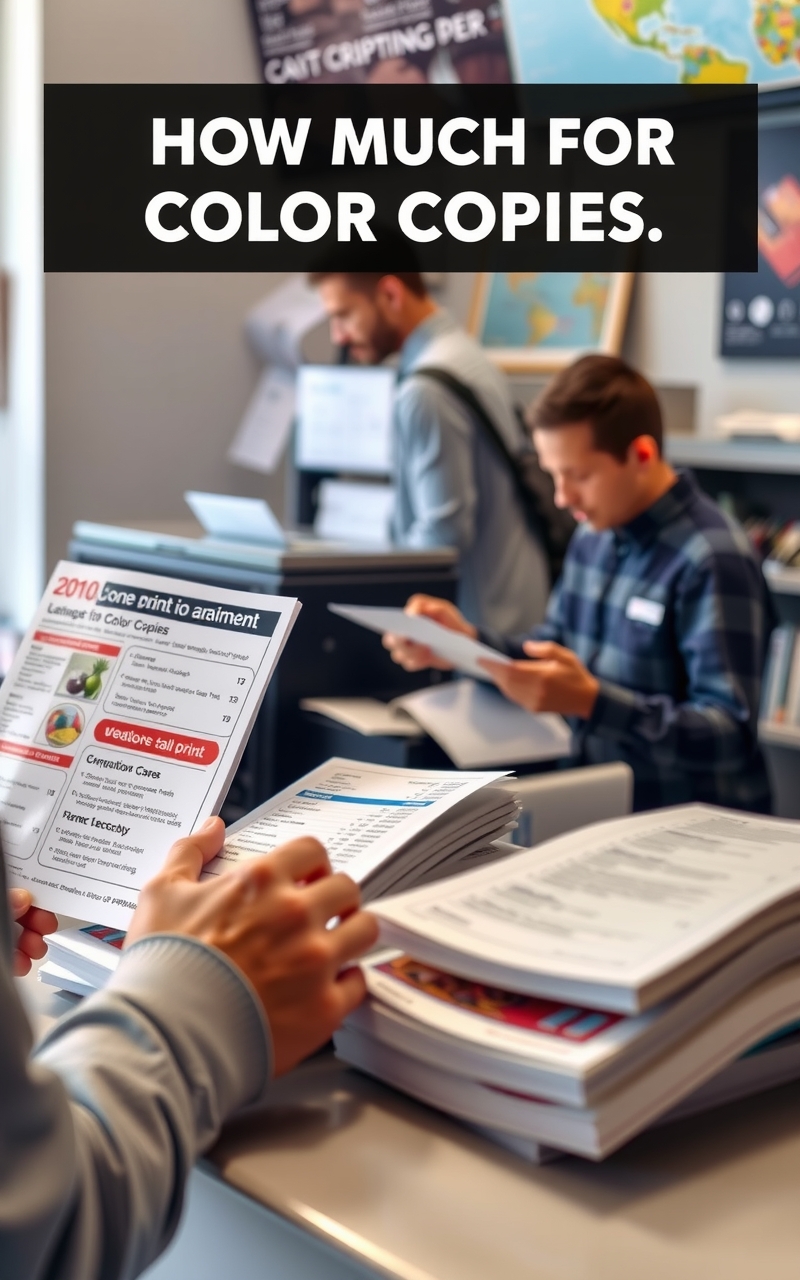 Evaluating the best How Much for Color Copies Guide environment