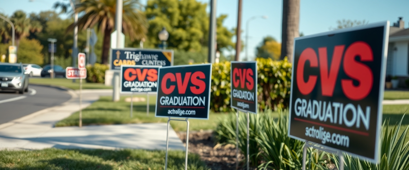 Cvs Graduation Yard Signs hero image