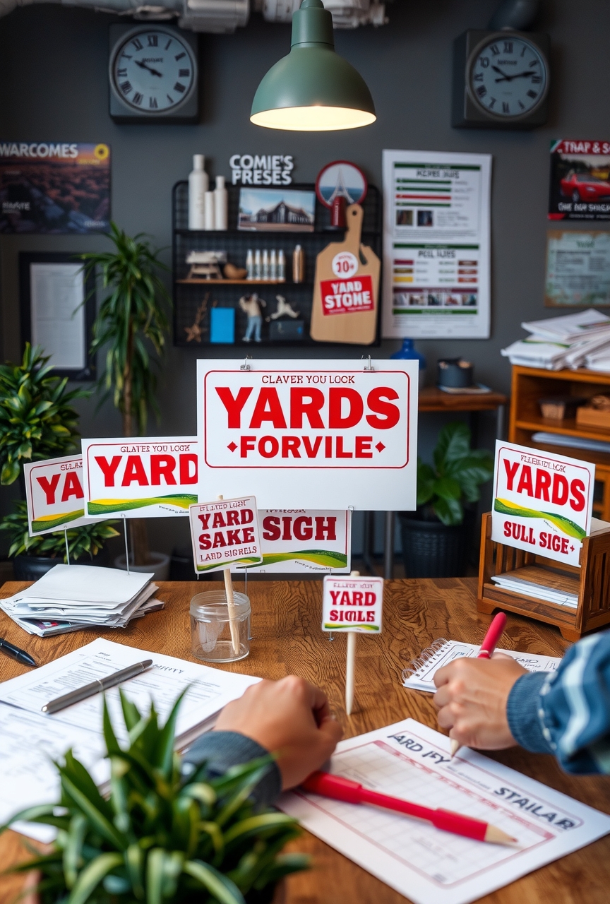 Quality check visual for Yard Signs Landscaping Guide