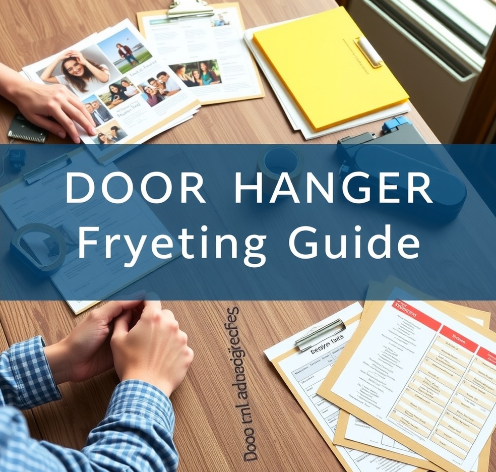 Door Hanger Flyer Printing Guide