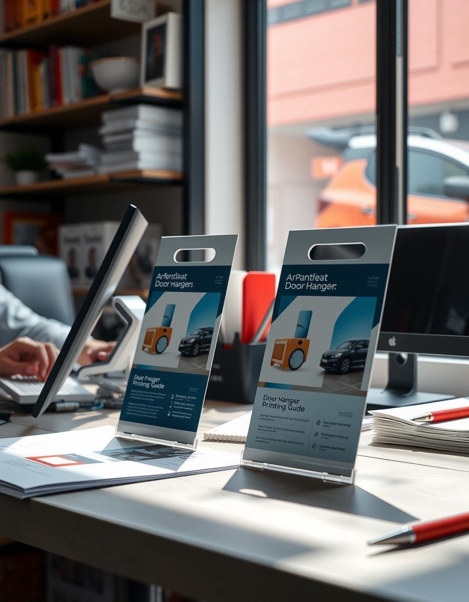 Checklist for Door Hanger Flyer Printing Guide