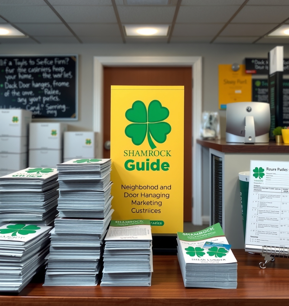 Preparation visual for Shamrock Door Hangers Guide