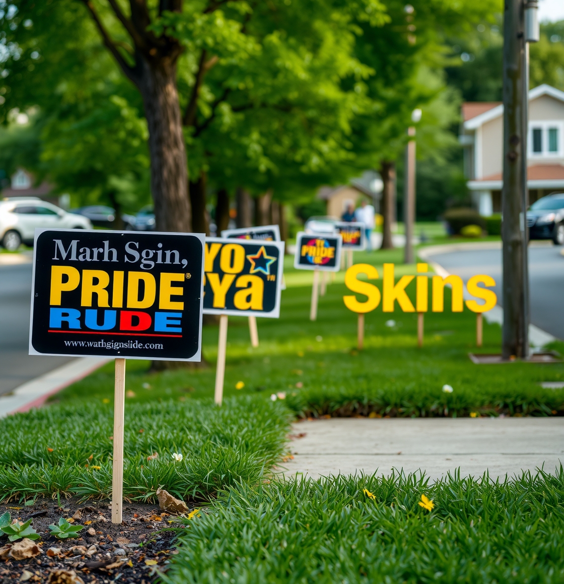 Pride Yard Signs Guide