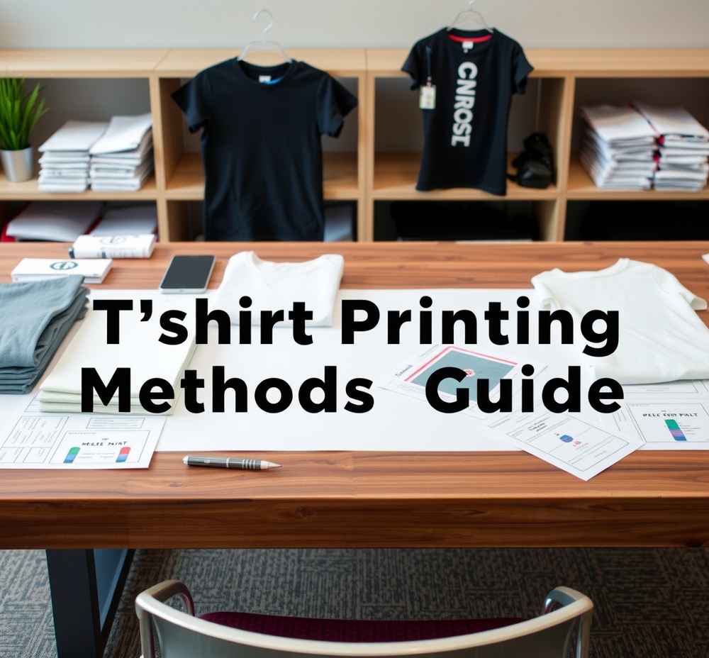 Quality check visual for Tshirt Printing Methods Guide