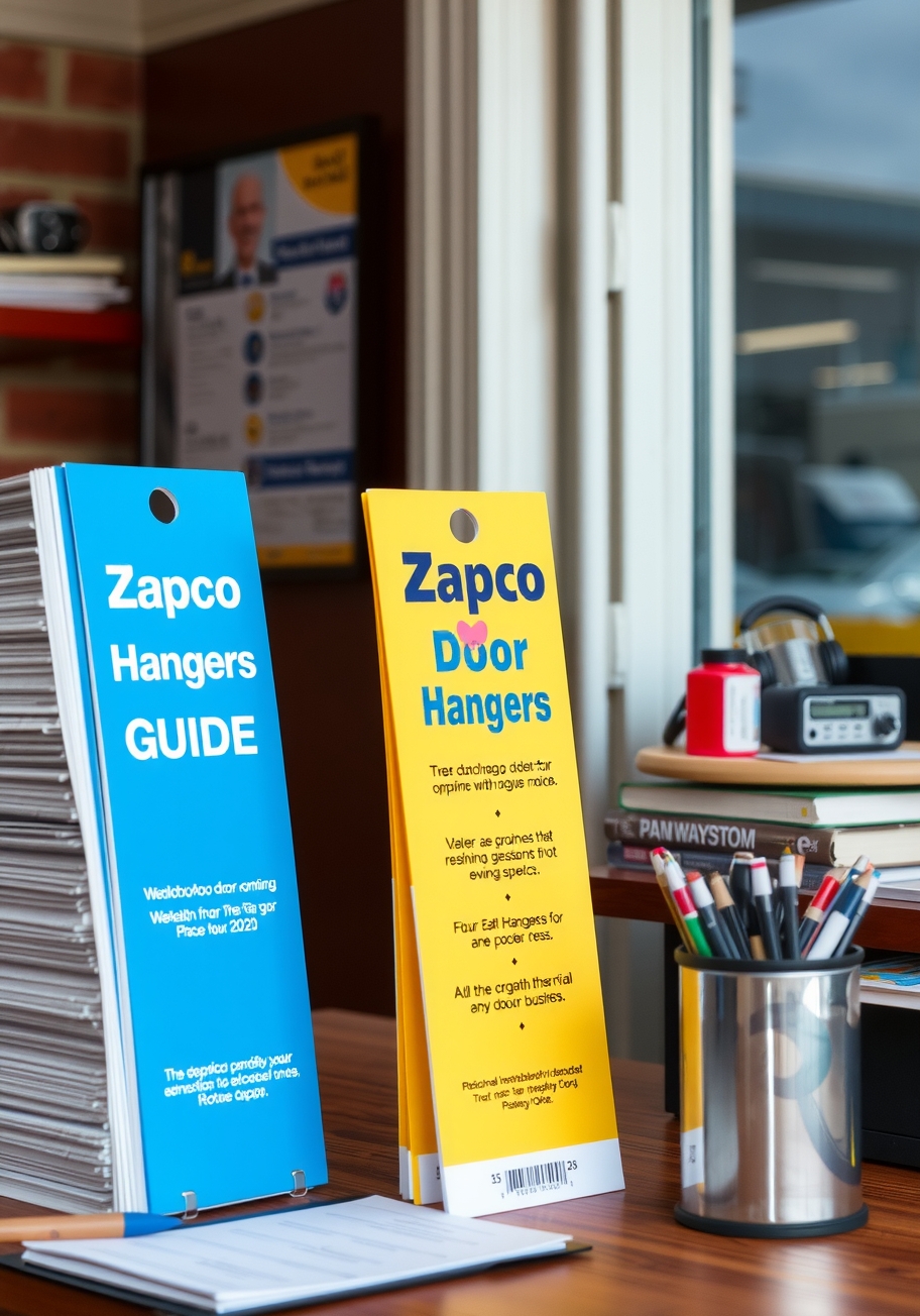 Quality check visual for Zapco Door Hangers Guide
