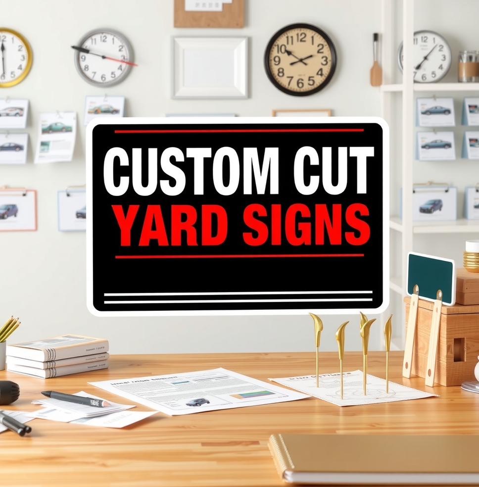 Checklist for Custom Cut Yard Signs Guide