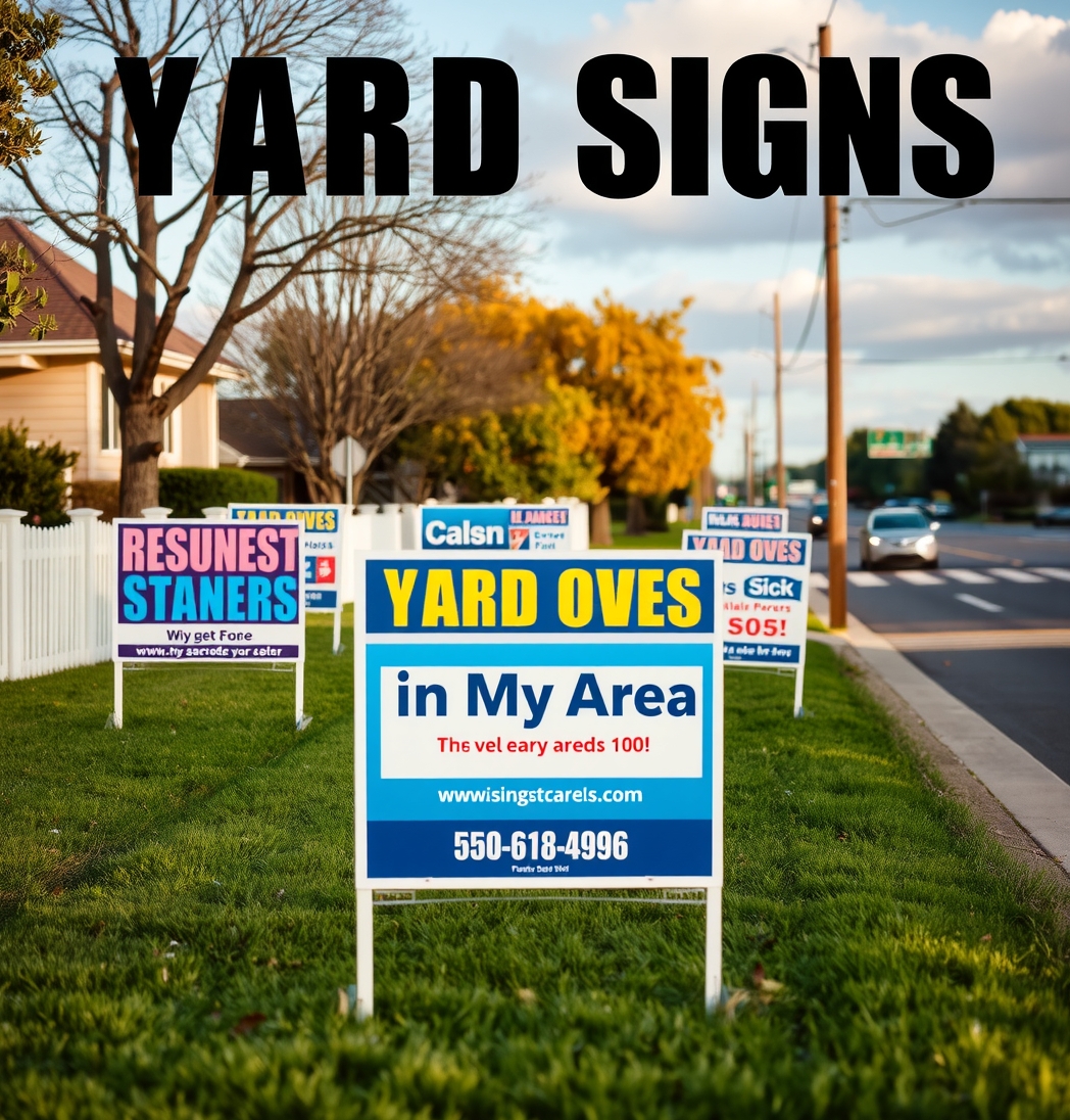Yard Signs in My Area Guide