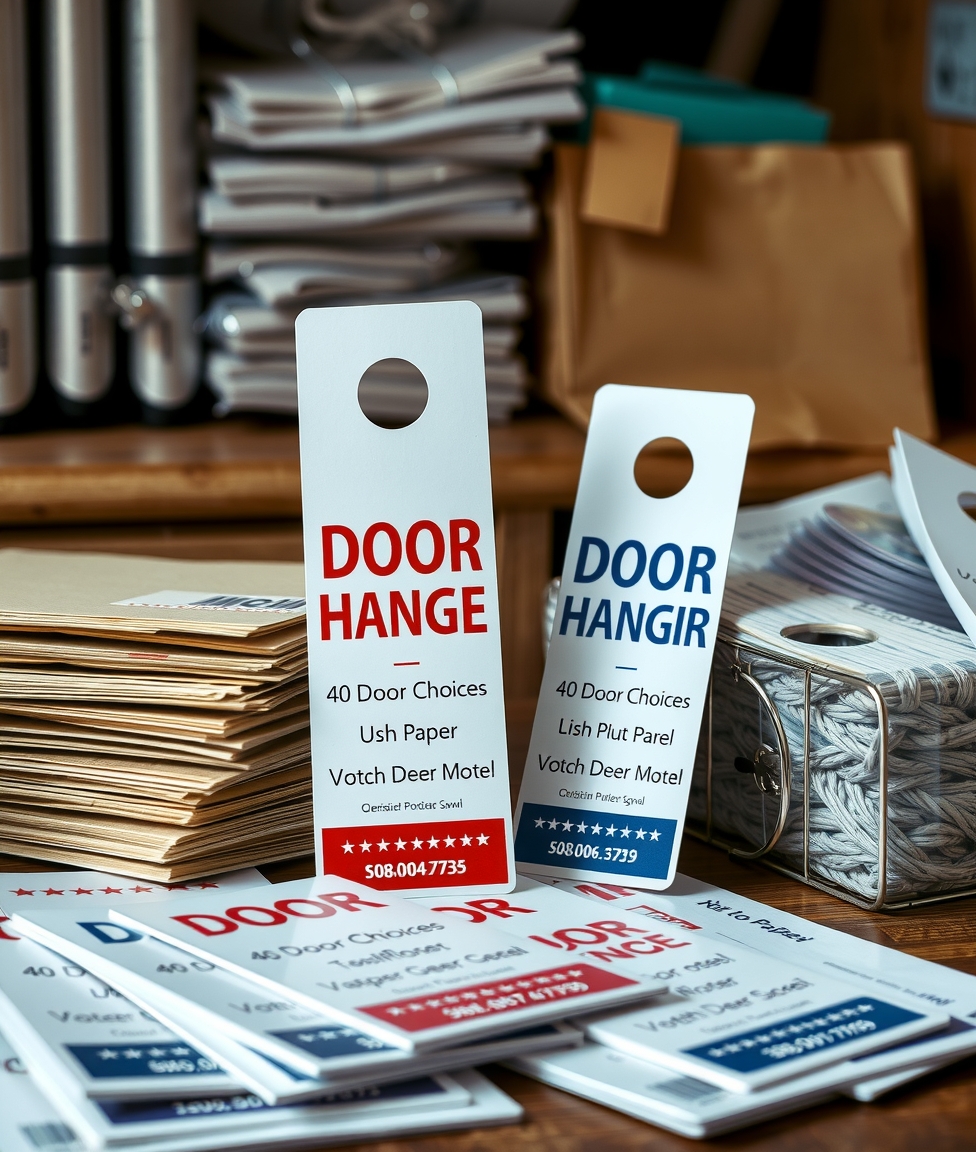 Door Hangers for Political Campaigns