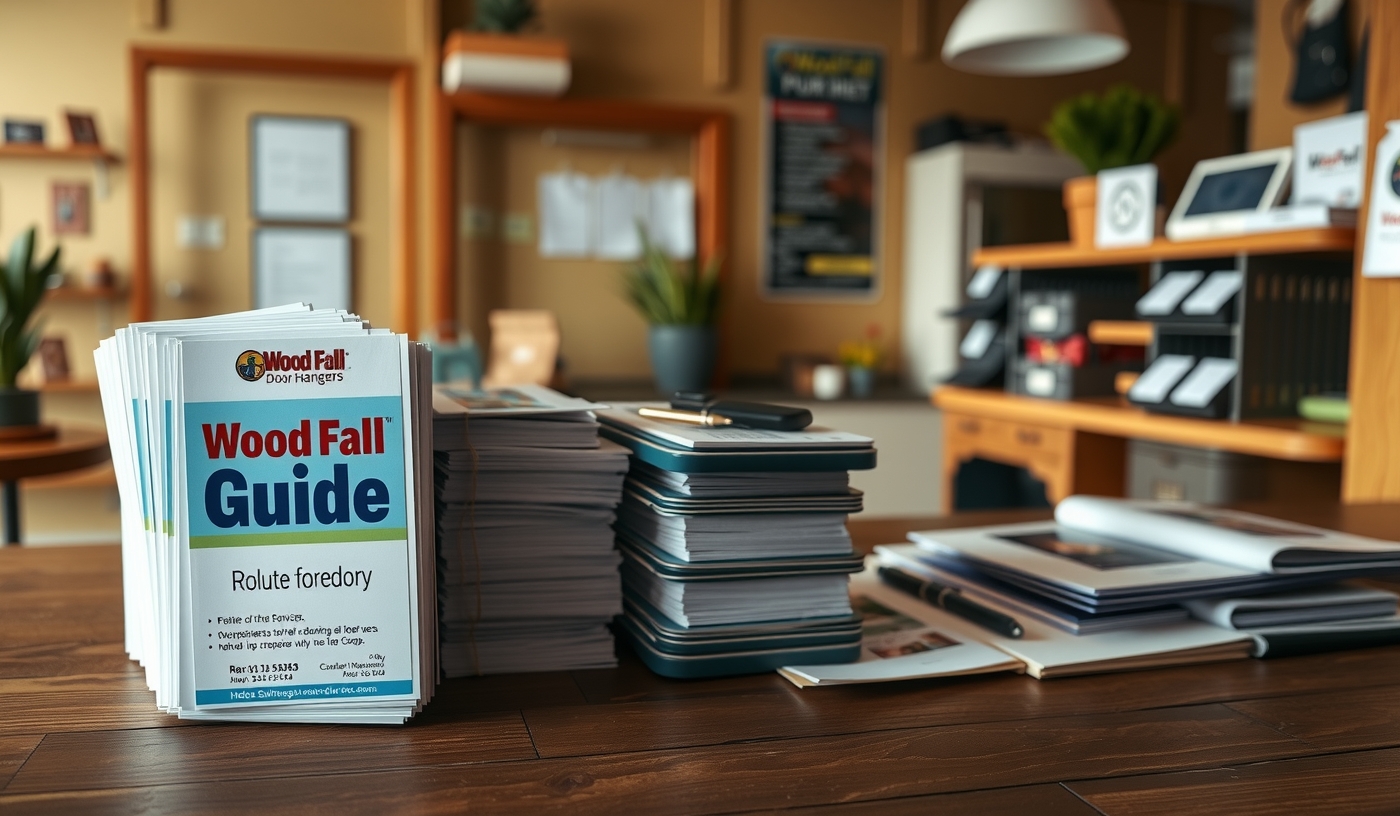 Preparation visual for Wood Fall Door Hangers Guide