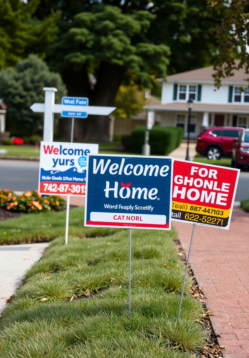 Welcome Home Yard Signs Near Me Guide