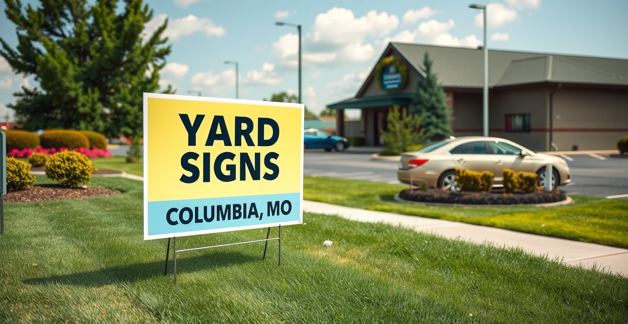 Checklist for Yard Signs Columbia Mo Guide