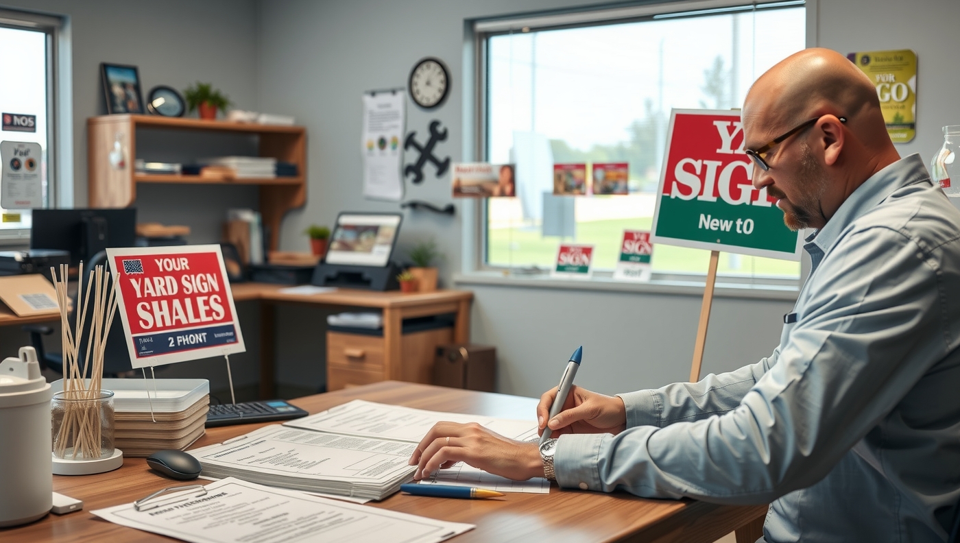 Quality check visual for Yard Signs Columbia Mo Guide