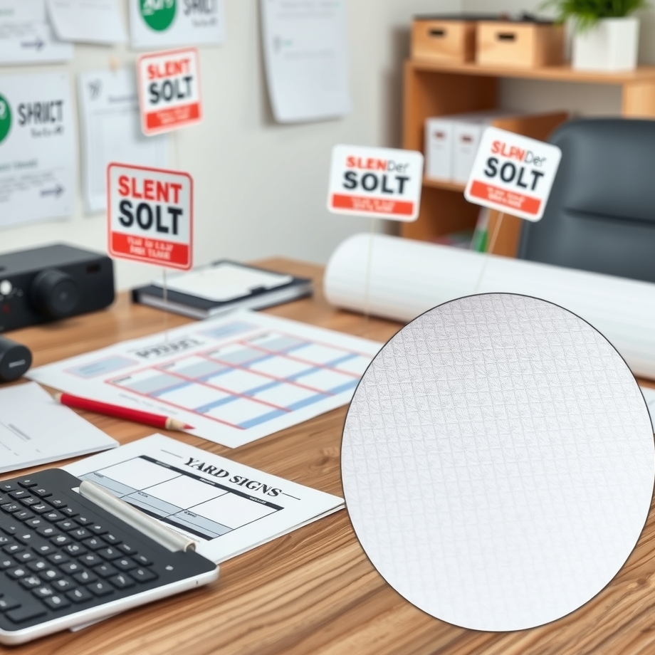 Quality check visual for Small Yard Signs Cheap