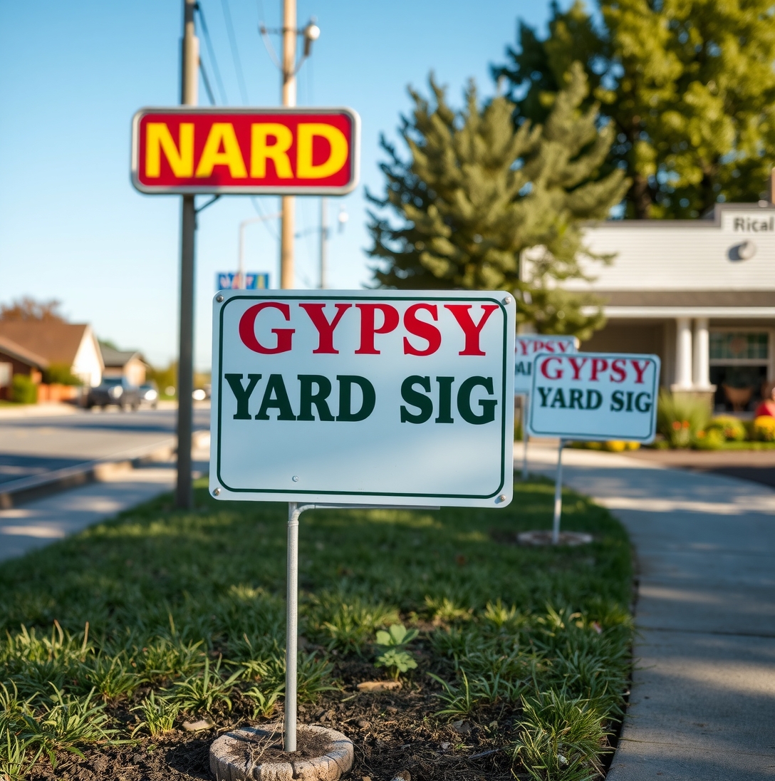Gypsy Yard Signs Guide