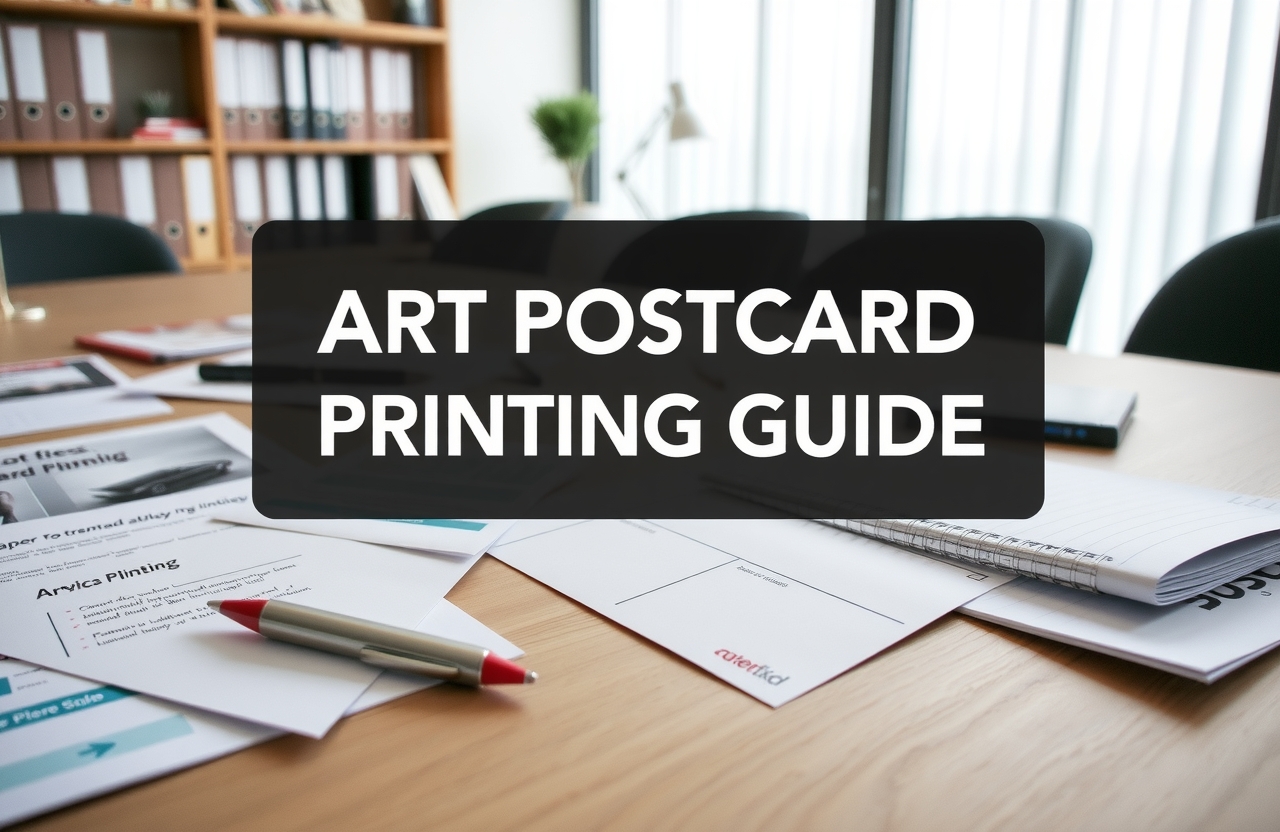 Checklist for Art Postcard Printing Guide