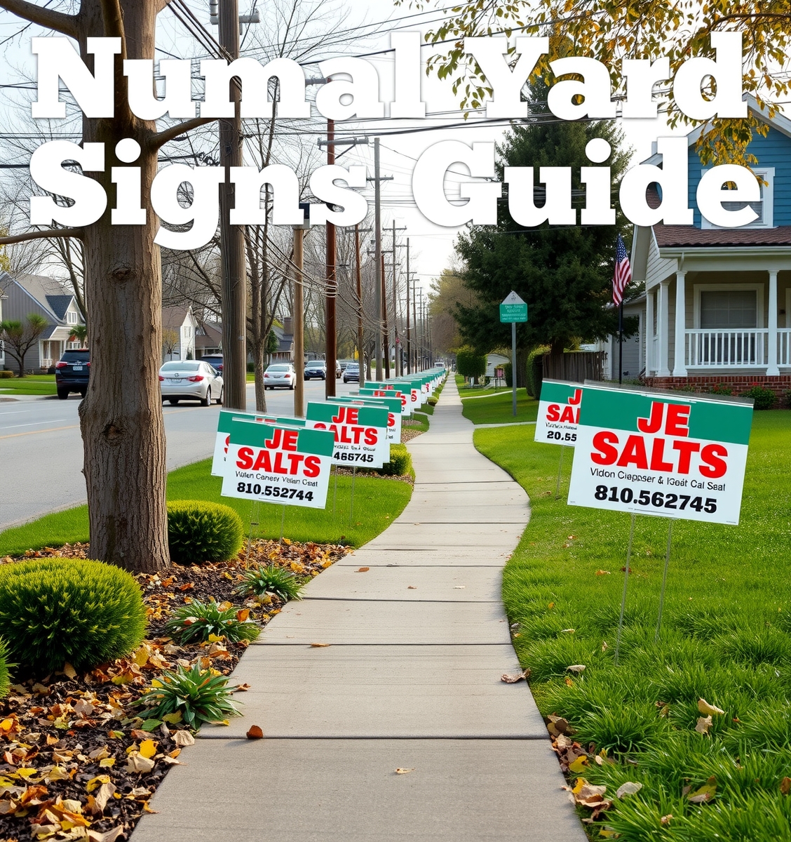 Number Yard Signs Guide
