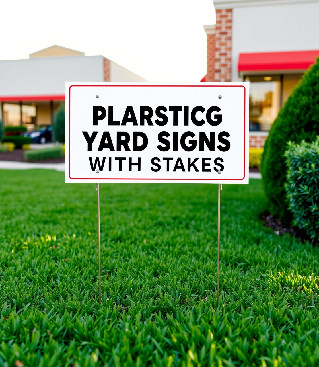 Evaluating the best Plastic Yard Signs with Stakes Guide environment