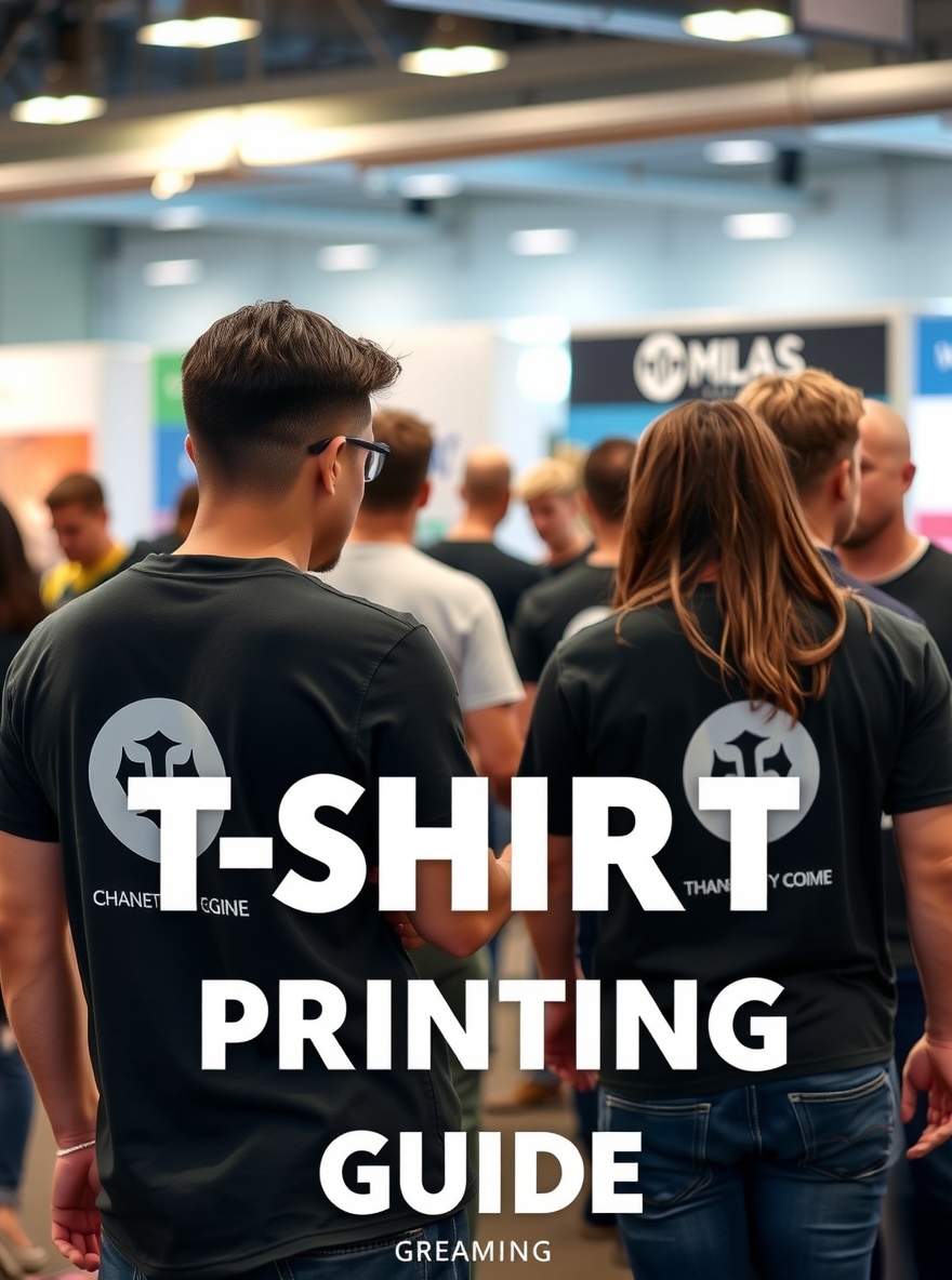 Quality check visual for Single Tshirt Printing Guide