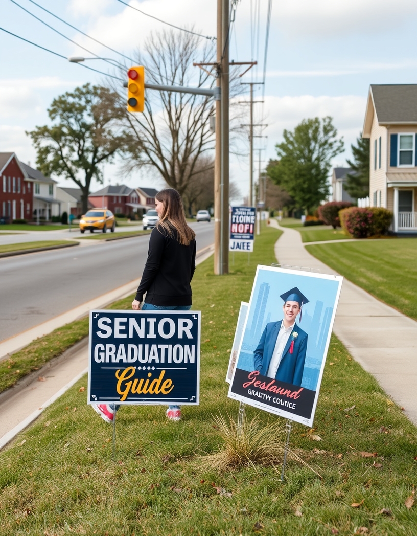 Checklist for Senior Graduation Yard Signs Guide
